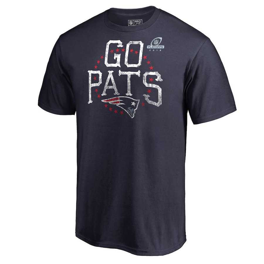 Men's Patriots 2018 NFL Playoffs Go Pats T-Shirt,We sell and wholesale Men's Patriots 2018 NFL Playoffs Go Pats T-Shirt on line form chian!
